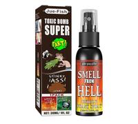 TTAO 30ml Liquid Fart Stink Spray to Go Extra Strong Fart Bomb Smell for Hilarious Gags & Pranks Funny Stuff Hell One Size
