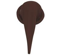 TTAO Christmas Elf Hat Dwarf Hat Long Pointed Witch Hat Storybook Character Costumes for Xmas Carnivals Photo Prop Brown One Size