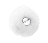 TTAO Cute Bunny Rabbit Tail Costume Accessory Lolita Bunny Tail Plush Ball with Elastic Band or Pin Halloween Cosplay Props Type B White One Size