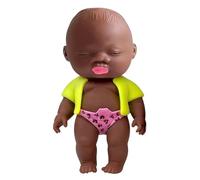 TTAO Funny Squishes Stress Balls Cute Soft Big Doll Squeeze Toy Sensory Dough for Family Office Slow Fidget Yellow One Size