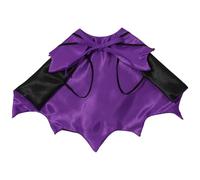 TTAO Halloween Pet Costume Vampire Baron Cloak Dog Cat Bat Cape Dog Witch Clothes Puppy Cosplay Party Purple A Small
