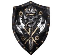 TTAO Medieval Knight Shield Viking Warrior Armour Shields Halloween Costume Accessories Type 1 One Size
