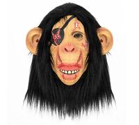 TTAO Professional Animal Costume Latex Mask Choose Between Monkey or Gorilla Designs with Optional Glove Accessories Mask Type C One Size