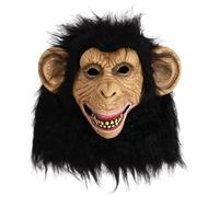 TTAO Professional Animal Costume Latex Mask Choose Between Monkey or Gorilla Designs with Optional Glove Accessories Mask Type B One Size