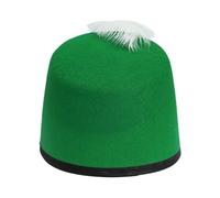TTAO Royal Style Orchestra Major Hat American Marching Band Cap Soldier Circus Cosplay Carnival Festival Party Green One Size