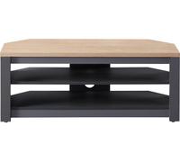 TTAP Memphis 1200 mm TV Stand for up to 65 TVs - Oak & Grey, Brown,Silver/Grey