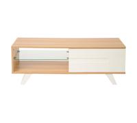 TTAP MIA 1050 OAK Miami 1050mm Wide TV Stand in Light Oak White