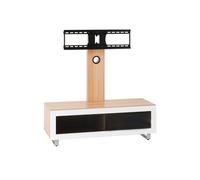 TTAP TVS1002 Munich 1250mm TV Stand in Light Oak VESA Swivel Bracket