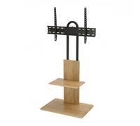 Ttap Oak Tv Stand With Bracket For Up To 65" Tvs