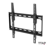 TTAP PPS TTD404T1 Adjustable Flat/Tilt TV Wall Mount Bracket for Up to 65" in Black TTAP Black