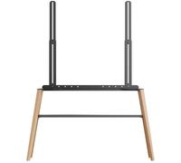 TTAP ROMA-LIGHT 991 mm TV Stand with Bracket for up to 65" TVs - Brown and Black, Black,Brown