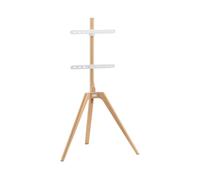 Ttap TRIPOD-OAK TV Stand with Bracket for up to 65 inch TVs - Oak
