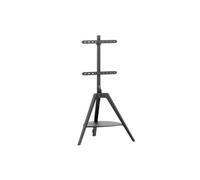 TTAP Tripod with Shelf TV stand, Black