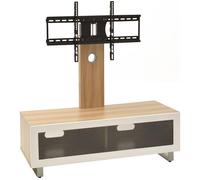 TTAP TVS1002 1050 mm TV Stand with Bracket for up to 70" TVs - Light Oak, Brown