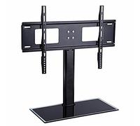 TTAP Universal Table top Pedestal TV Stand Base for 32 to 55 inch LCD LED TVs Black height adjustable