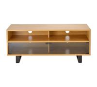 TTAP Verona 1200 mm TV Stand - Oak & Black, Black,Brown