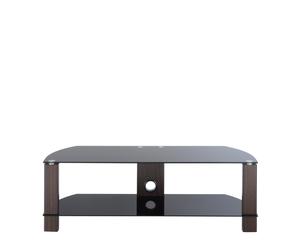TTAP Vision 1200 TV Stand Walnut & Black