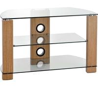 TTAP Vision 600 mm TV Stand for up to 32" TVs - Light Oak, Brown