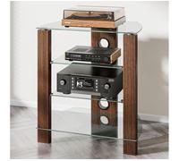 TTAP Vision 650 mm HiFi & TV Stand for up to 50" TVs - Walnut, Brown