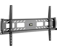Ttap TTD804FHD2 Heavy-duty fixed TV bracket with levelling screws - Black