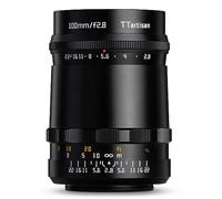 TTArtisan 100 mm F2.8 M42 Lens Soap Bubble Bokeh Lens, Compatible with M42 Mount Camera and Other Modern Cameras with Adapter
