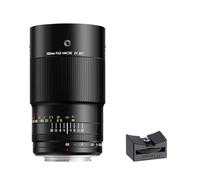 TTArtisan 100mm F2.8 Macro 2x Metal Bodied Lens with Cold Shoe Mount Compatible with Canon EF Mount - Black