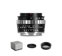 TTArtisan 23mm F1.4 APS-C Lens Black&Silver (Sony E Mount, Black&Silver)