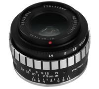 TTArtisan 23mm F1.4 Metal Bodied Lens Compatible with Fuji X Mount - Black