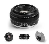 TTARTISAN 25 mm F2 Camera Lens for Fuji X-Mount APS-C Manual Portable Pancake Lens Made of Metal for Fujifilm XF-Mount X-T5 X-H2S X-S20 X-T30 II X-E4 X-S10 X-H2 X-H1