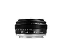 TTArtisan 25mm F2.0 APS-C Manual Camera Lens Portable Cost-effective Camera Lens Portrait Humanity Street Still-Life Lens for Canon M Mount