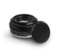 TTartisan 25mm F2 APS-C Prime Manual Lens for MFT M43-Mount | 37.5mm Equivalent Focal Length, Ultra-Compact & Lightweight, Bright f/2 Aperture,7-Blade Aperture, 0.25m Close-up Shooting