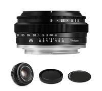 TTArtisan 25mm F2 Wide-Angle APS-C Camera Lens Large Aperture Manual Fixed Camera Lens Compatible with Fuji X-Mount Cameras X-A2 X-A2 X-A3 X-A5 X-A7 X-H1 XT1 X-T2 X-T3 X-T20 X-T30 X-T100 X-T200 X-PRO1