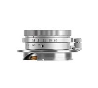 TTArtisan 28mm F/5.6 Metal Bodied Lens Compatible with Leica M Mount - Silver