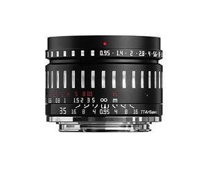 TTArtisan 35mm F0.95 APS-C Large Aperture Manual Focus Mirrorless Cameras Lens for Fuji X Mount Compatible with X-A10 X-A20 X-A3 X-A5