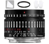 TTArtisan 35mm F0.95 Manual Fixed Lens APS-C Larger Aperture Lenses for Sony E-Mount Cameras A5000 A5100 A6000 A6100 A6300 A6400 A6500 A6600 NEX-3 NEX-3N NEX-3R NEX-5T NEX-5R NEX-5 NEX-5N NEX-7 NEX5C