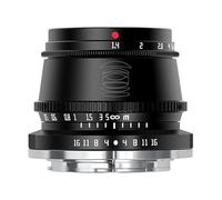 TTArtisan 35mm f1.4 APS-C Metal Bodied Lens Compatible with Fuji FX Mount - Black