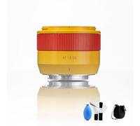 TTArtisan 35mm F1.8 II Orange APS-C Auto Focus AF Lens for Sony E Mount Mirrorless Cameras a6600 a6400 a6300 a5100 zve10 nex-5t, nex Series, etc.