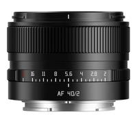 TTArtisan Autofocus 40mm F2.0 Metal Bodied Lens Compatible with Sony E Mount (Full Frame) - Black