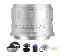 TTARTISAN 40mm f2 Z-Mount Lens, 40mm F2 Auto Focus Large Aperture Full Frame STM Prime Lens for Nikon Z-Mount Z5 Z50 Z6 Z6II Z7 Z7II ZFC Z30 Z9 Z8 (Silver)