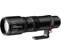 TTArtisan 500mm F6.3 Metal Bodied Telephoto Lens Compatible with Sony E Mount (Full Frame) - Black