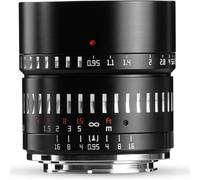 TTArtisan 50mm f0.95 Lens for L-Mount - Black & Silver