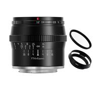 TTArtisan 50mm F1.2 APS-C Manual Focus Lens for Fujifilm X Mount Cameras X-A1 X-A10 X-A2 X-A3 X-A5 X-H1 X-T1 X-T10 X-T2 X-T20 X-T100 X-PRO2 X-PRO3 X-E1 X-E2 X-E2S.