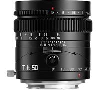 TTARTISAN 50mm F1.4 Full Frame Tilt Shift Manual Lens, Large Aperture Tilt Lens for Mirrorless for Nikon Z APS-C ZFC Z50 Z30 Full Frame Z6 27 Z50 Z5 Z611 Z7II Z9