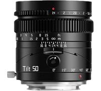 TTARTISAN 50mm F1.4 Full Frame Tilt Shift Manual Lens, Large Aperture Tilt Lens for Mirrorless for Nikon Z APS-C ZFC Z50 Z30 Full Frame Z6 27 Z50 Z5 Z611 Z7II Z9