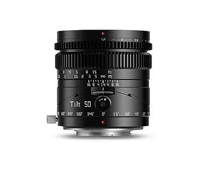 TTArtisan 50mm F1.4 Tilt Metal Bodied Lens Compatible with Micro Four Thirds M43 Mount - Black