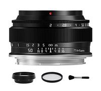 TTArtisan 50mm F2 Full Frame Large Aperture Manual Portrait Lens for Sigma for Leica for Panasonic L Mount Camera T TL TL2 CL FP S1 S5 Series Black