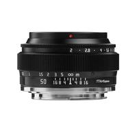 TTArtisan 50mm F2 Lens in Black - Fujifilm X Mount