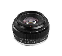 TTArtisan 50mm F2 Metal Bodied Lens Compatible with EOS-M Mount (Full Frame) - Black