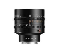 TTArtisan 50mm Full Frame T2.1 Metal Bodied Cine Lens Compatible with Sony E Mount - Black