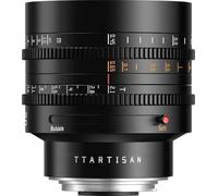 TTARTISAN 50mm T2.1 Full-Frame Cine Lens, Large Aperture Manual Focus Lens Bubble & Soft Dual Bokeh Design, DeClick Aperture, Compatible with Canon RF Mount Cameras